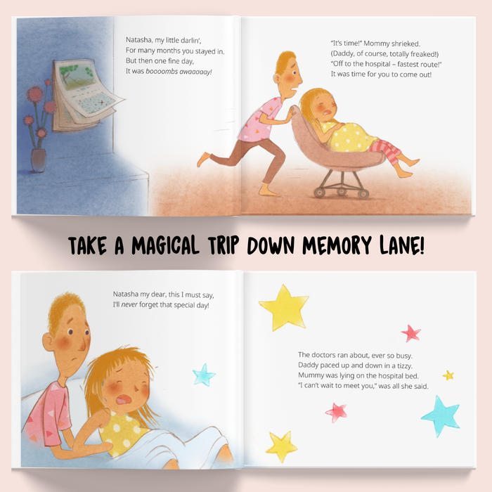 Interior preview 6 from Your Baby's *PhotoStory*, a personalized children’s book