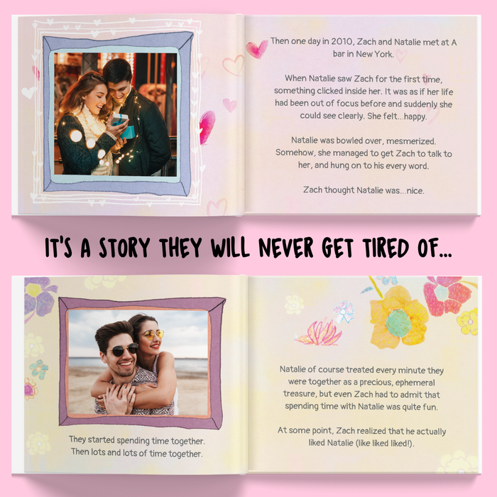 Interior preview 6 from Your Love Story *PhotoStory*, a personalized children’s book
