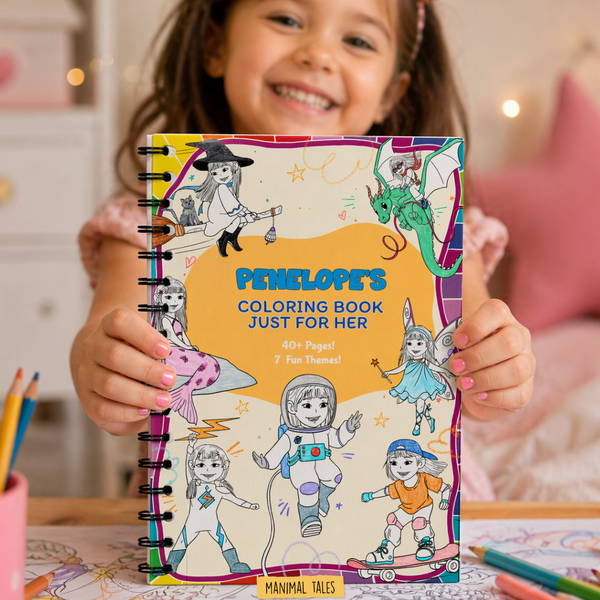 Load image into Gallery viewer, My Coloring Book, Just For Me! (For Girls)
