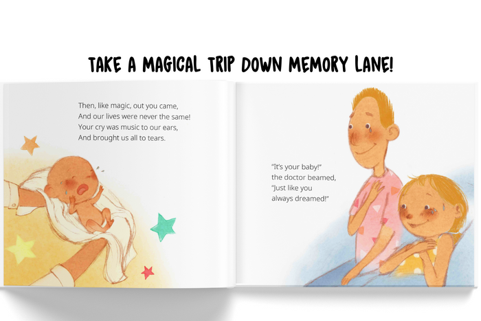 Interior preview 5 from Your Baby's Story, a personalized children’s book