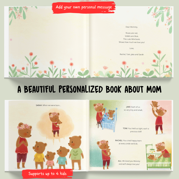 Interior preview 4 from Mommy and Us, a personalized children’s book