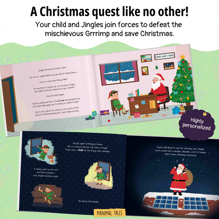 Interior preview 5 from My Christmas Adventure, a personalized children’s book