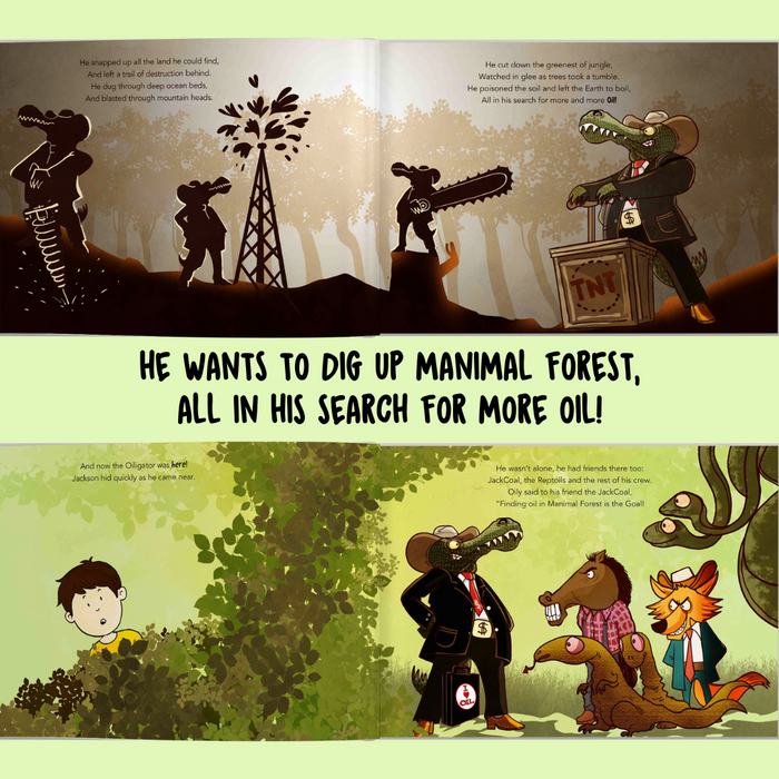 Interior preview 5 from Your Child, the Tree Warrior!, a personalized children’s book