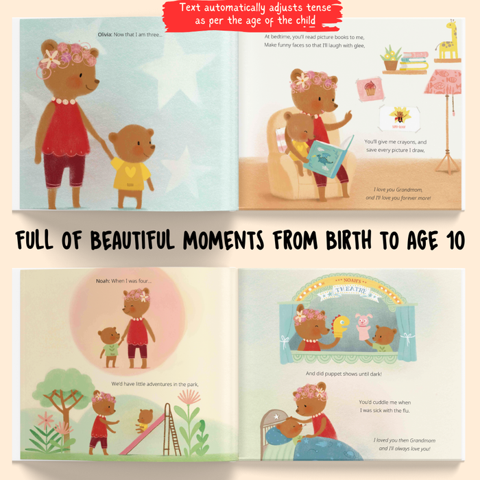 Interior preview 6 from Grandma & Us, a personalized children’s book