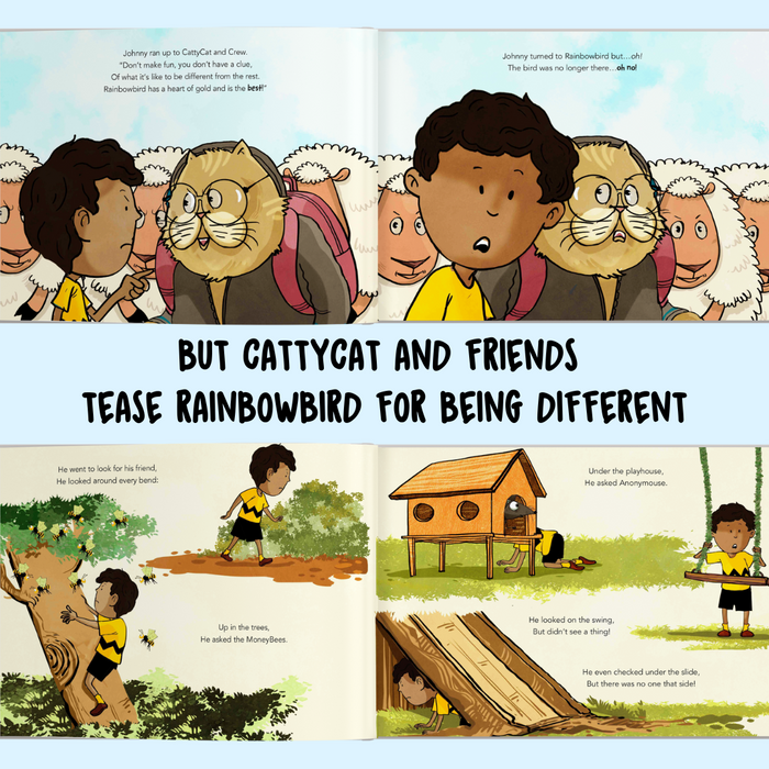 Interior preview 5 from You and the Rainbowbird, a personalized children’s book