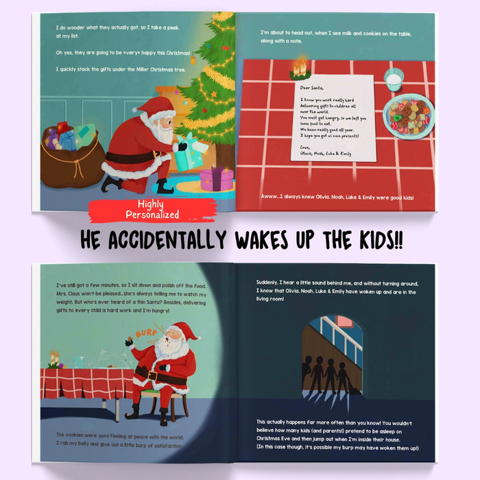 Interior preview 6 from Santa's Visit to your House, a personalized children’s book