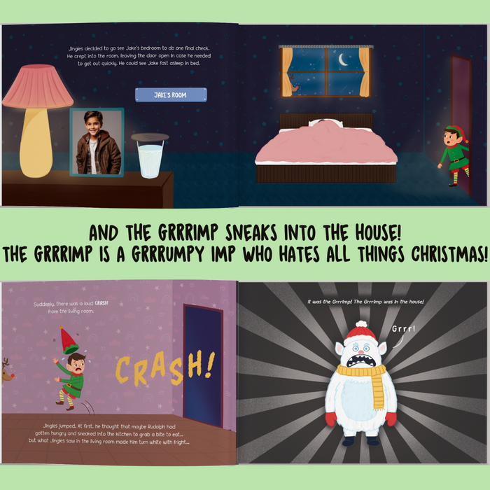 Interior preview 6 from My Christmas Adventure *PhotoStory*, a personalized children’s book