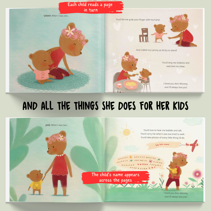 Interior preview 5 from Mommy and Us, a personalized children’s book