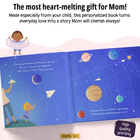 Interior preview 5 from I Love Mom The Most, a personalized children’s book