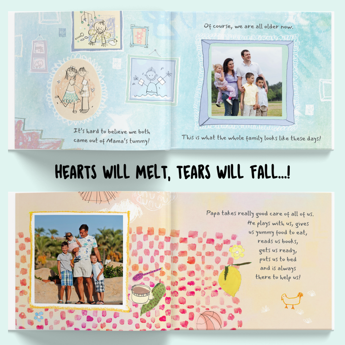Interior preview 8 from All About Dad *PhotoStory*, a personalized children’s book