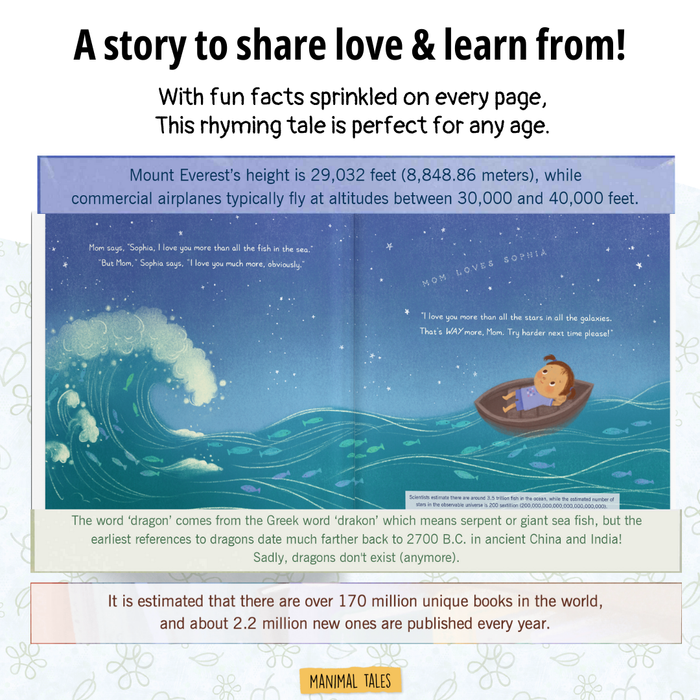 Interior preview 4 from Mom Loves Me The Most, a personalized children’s book