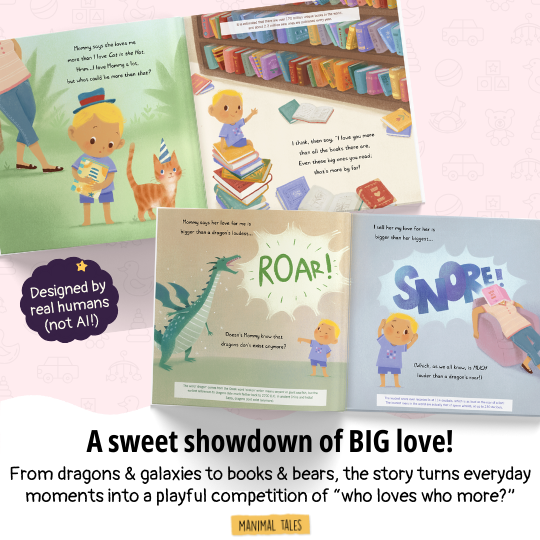 Interior preview 6 from I Love Mom The Most, a personalized children’s book