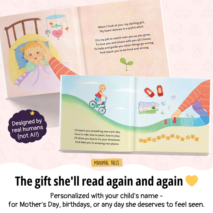 Interior preview 5 from Why A Mother Needs Their Son / Daughter, a personalized children’s book