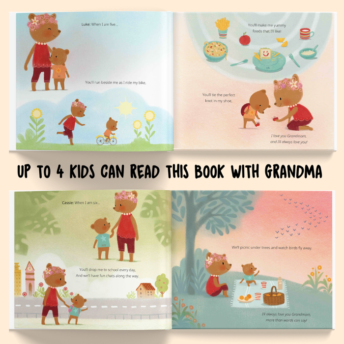 Interior preview 7 from Grandma & Us, a personalized children’s book