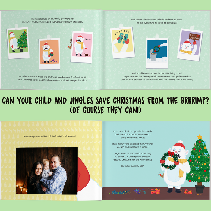 Interior preview 7 from My Christmas Adventure *PhotoStory*, a personalized children’s book