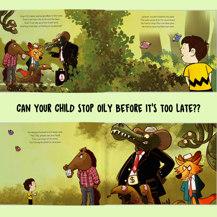 Interior preview 6 from Your Child, the Tree Warrior!, a personalized children’s book