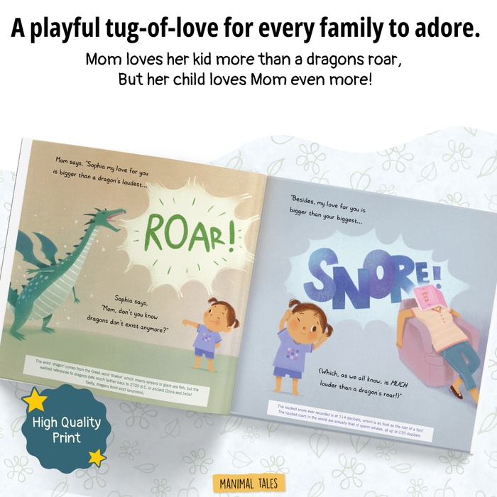 Interior preview 5 from Mom Loves Me The Most, a personalized children’s book