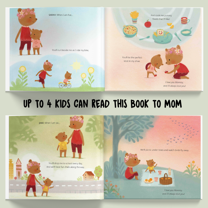 Interior preview 7 from Mommy and Us, a personalized children’s book