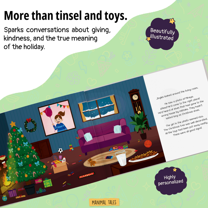 Interior preview 7 from My Christmas Adventure, a personalized children’s book