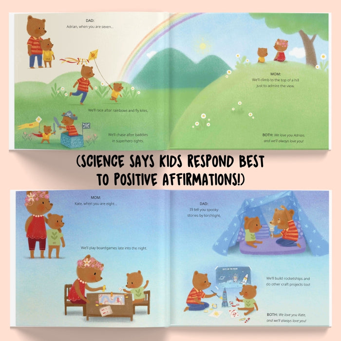 Interior preview 8 from Kids, We Love You!, a personalized children’s book