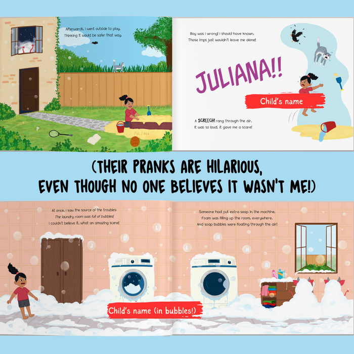 Interior preview 7 from Pinky and Ponky and Me, a personalized children’s book