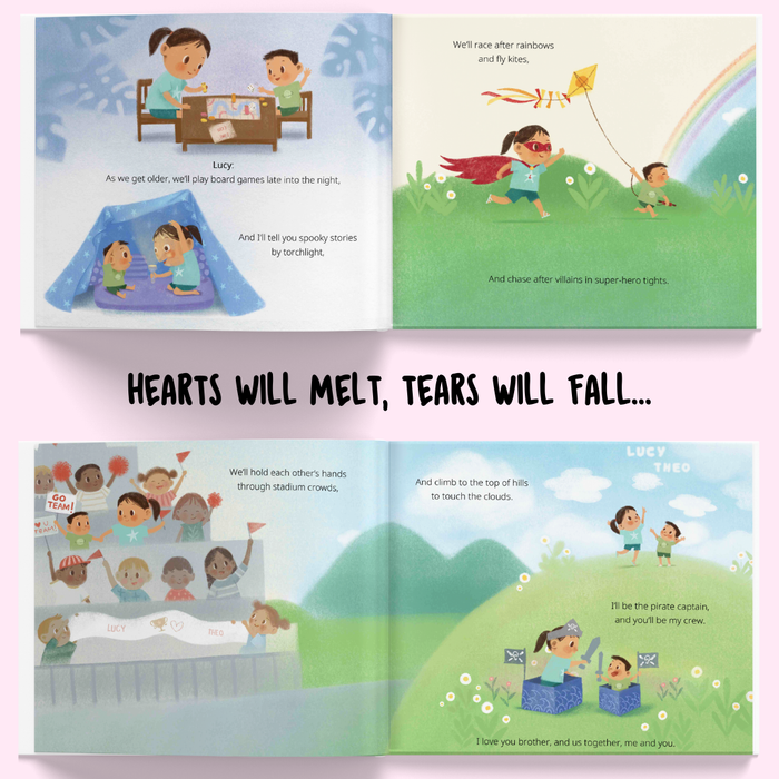 Interior preview 6 from Me and My Sibling, a personalized children’s book