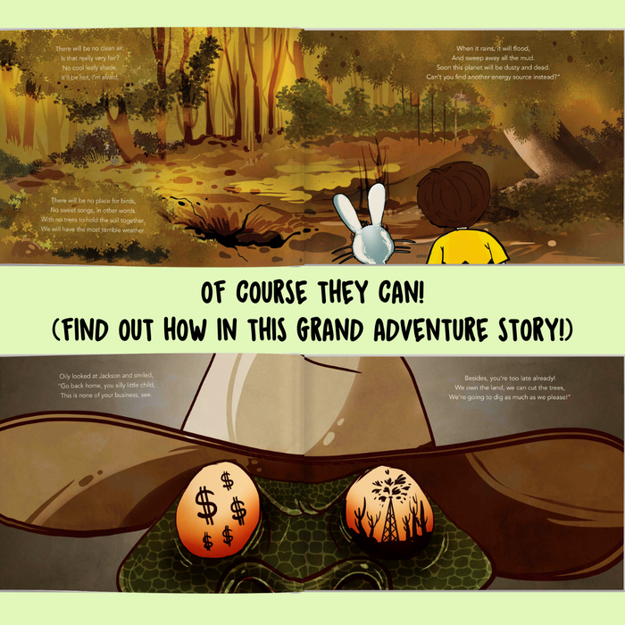 Interior preview 7 from Your Child, the Tree Warrior!, a personalized children’s book