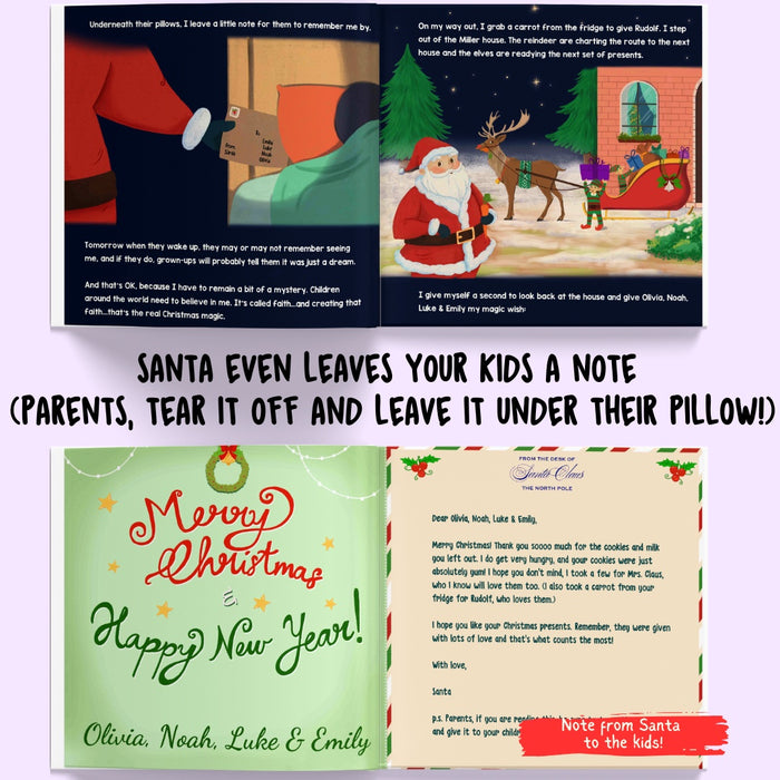 Interior preview 8 from Santa's Visit to your House, a personalized children’s book