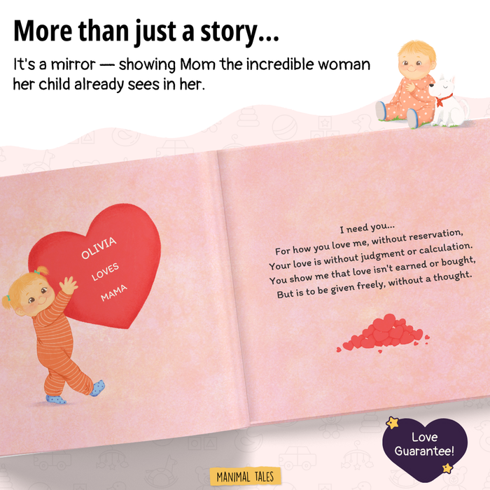 Interior preview 6 from Why A Mother Needs Their Son / Daughter, a personalized children’s book