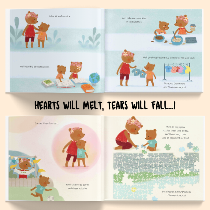 Interior preview 9 from Grandma & Us, a personalized children’s book