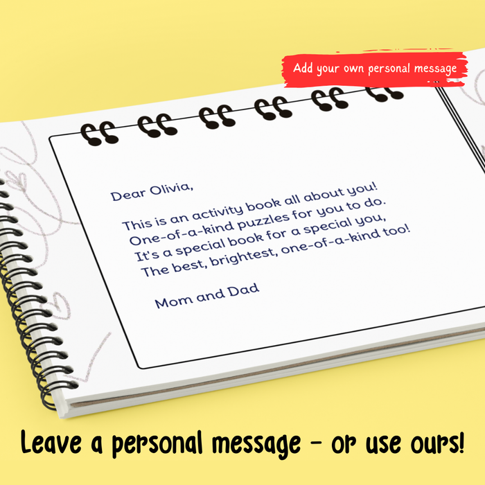 Interior preview 9 from My Amazingly Awesome Activity Book (Just for Me!), a personalized children’s book