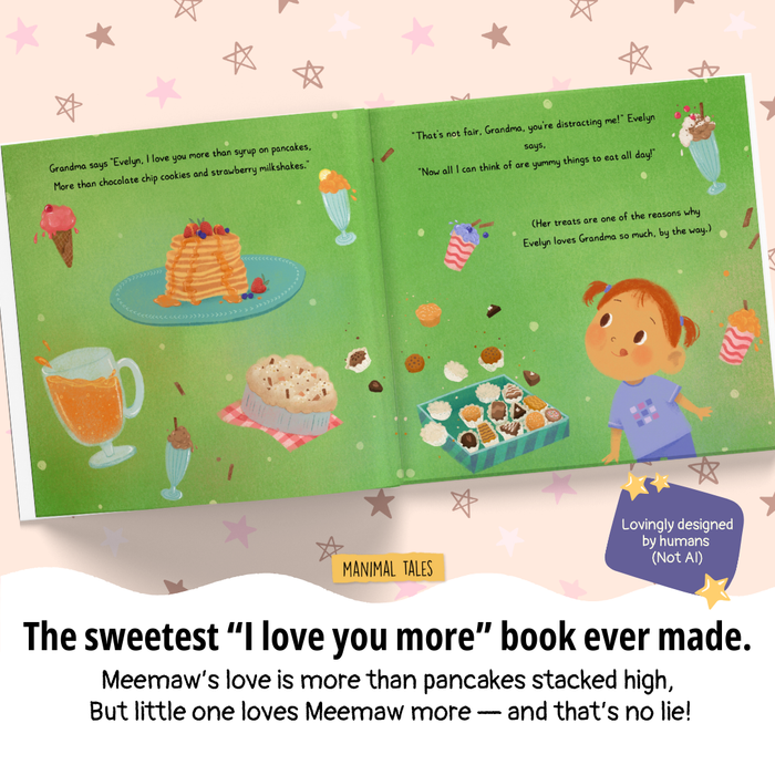 Interior preview 7 from Grandma Loves Me The Most, a personalized children’s book