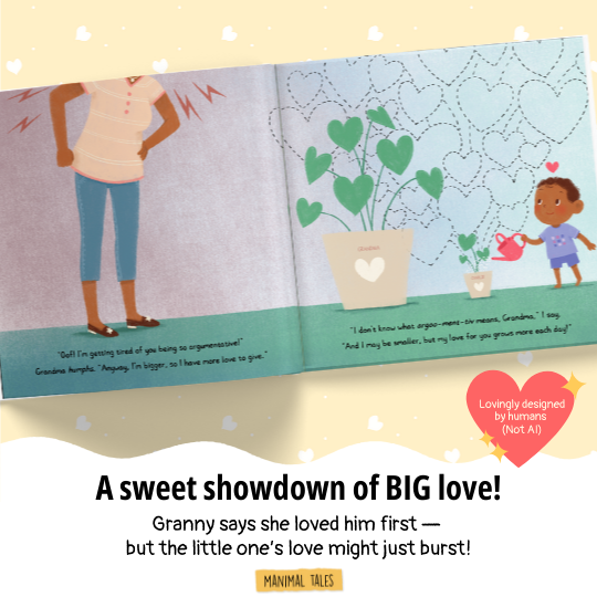 Interior preview 7 from I Love Grandma The Most, a personalized children’s book