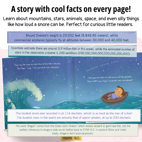 Interior preview 7 from I Love Dad The Most, a personalized children’s book