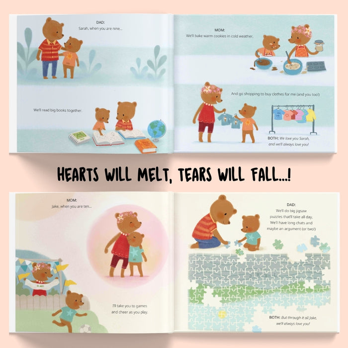 Interior preview 9 from Kids, We Love You!, a personalized children’s book