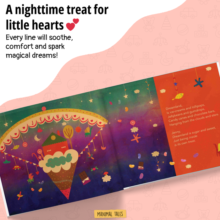 Interior preview 8 from I'm in Dreamland, a personalized children’s book