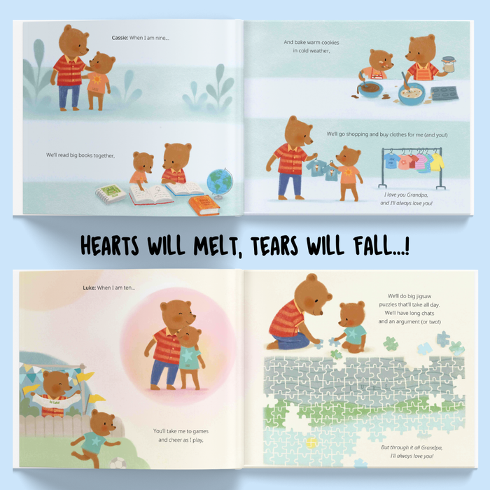 Interior preview 9 from Grandpa & Us, a personalized children’s book