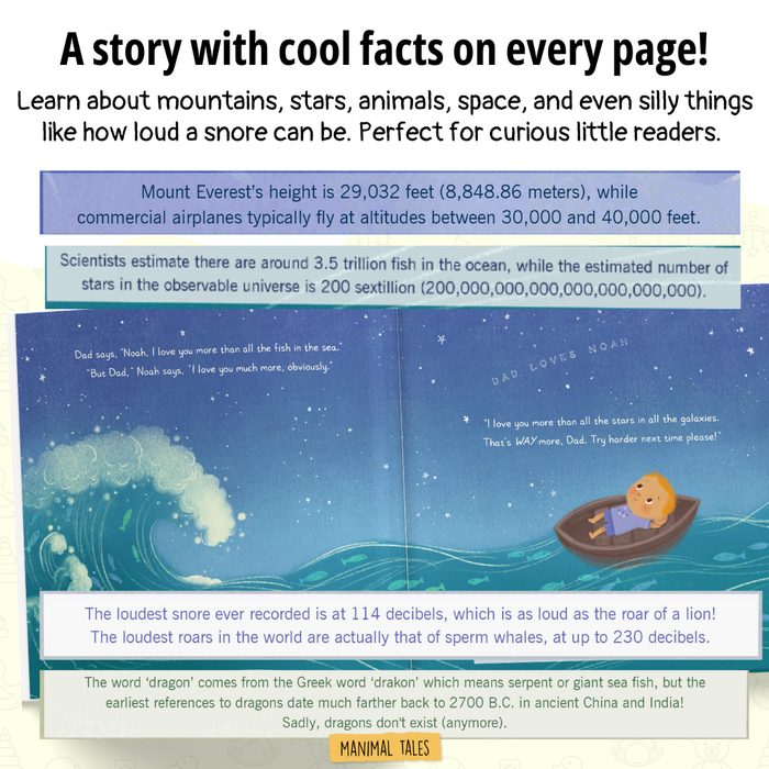Interior preview 7 from Dad Loves Me The Most, a personalized children’s book
