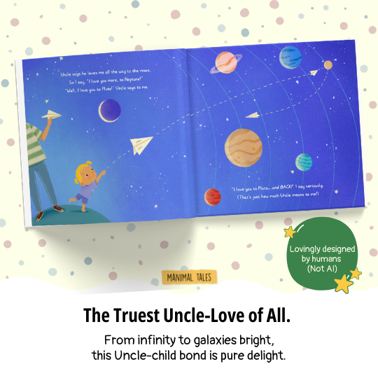 Interior preview 7 from I Love Uncle The Most, a personalized children’s book