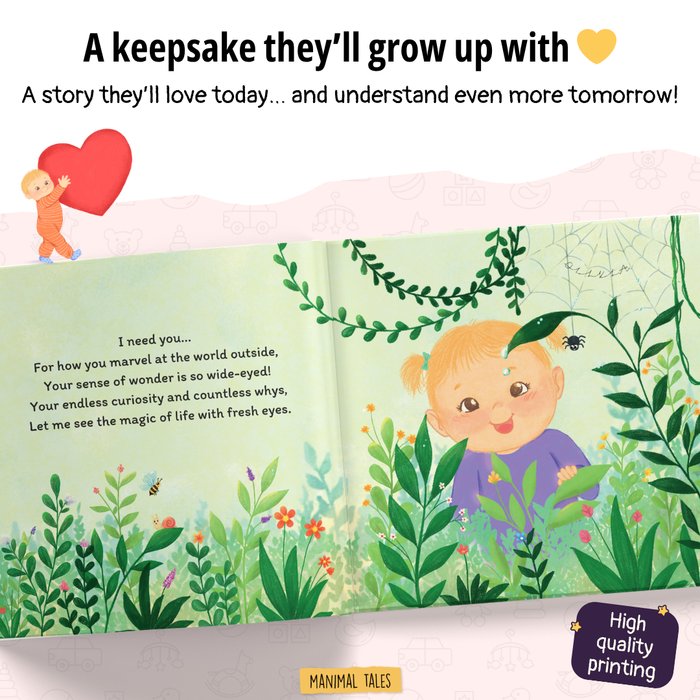Interior preview 7 from Why A Mother Needs Their Son / Daughter, a personalized children’s book