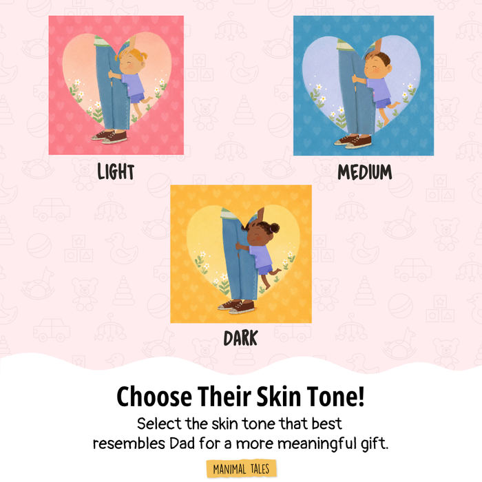 Interior preview 9 from I Love Dad The Most, a personalized children’s book