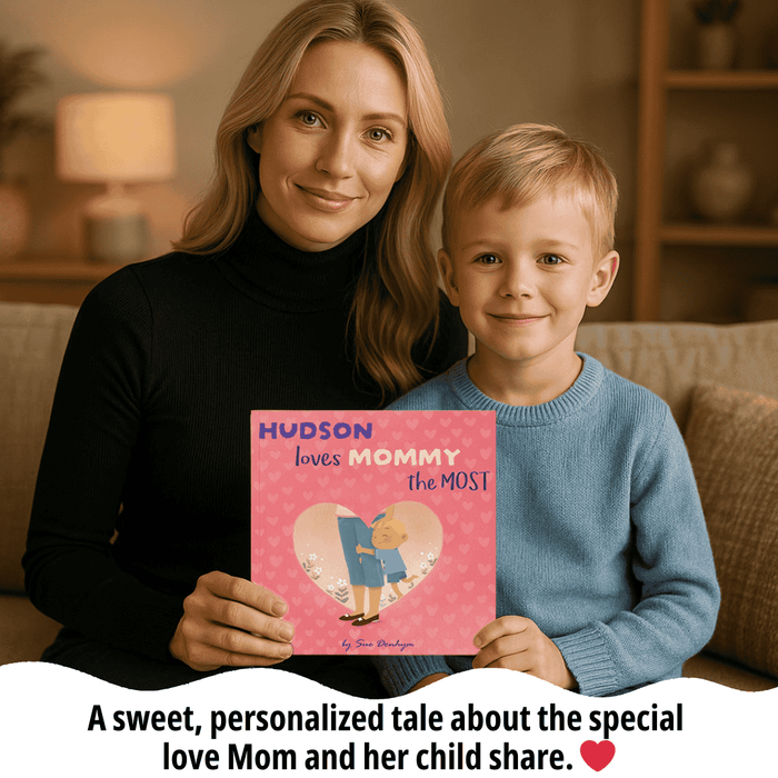 Interior preview 12 from I Love Mom The Most, a personalized children’s book