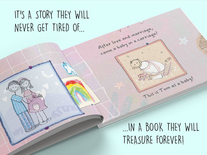 Interior preview 5 from All About Dad *Scrapbook*, a personalized children’s book